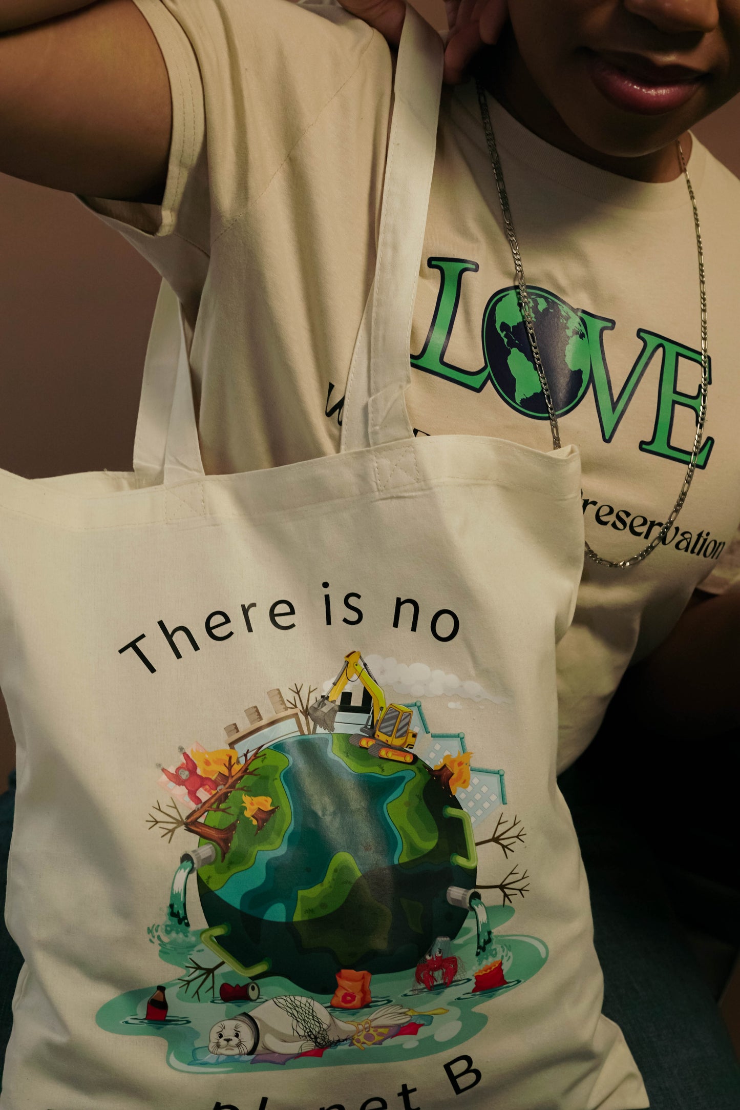 No Planet B Tote bag