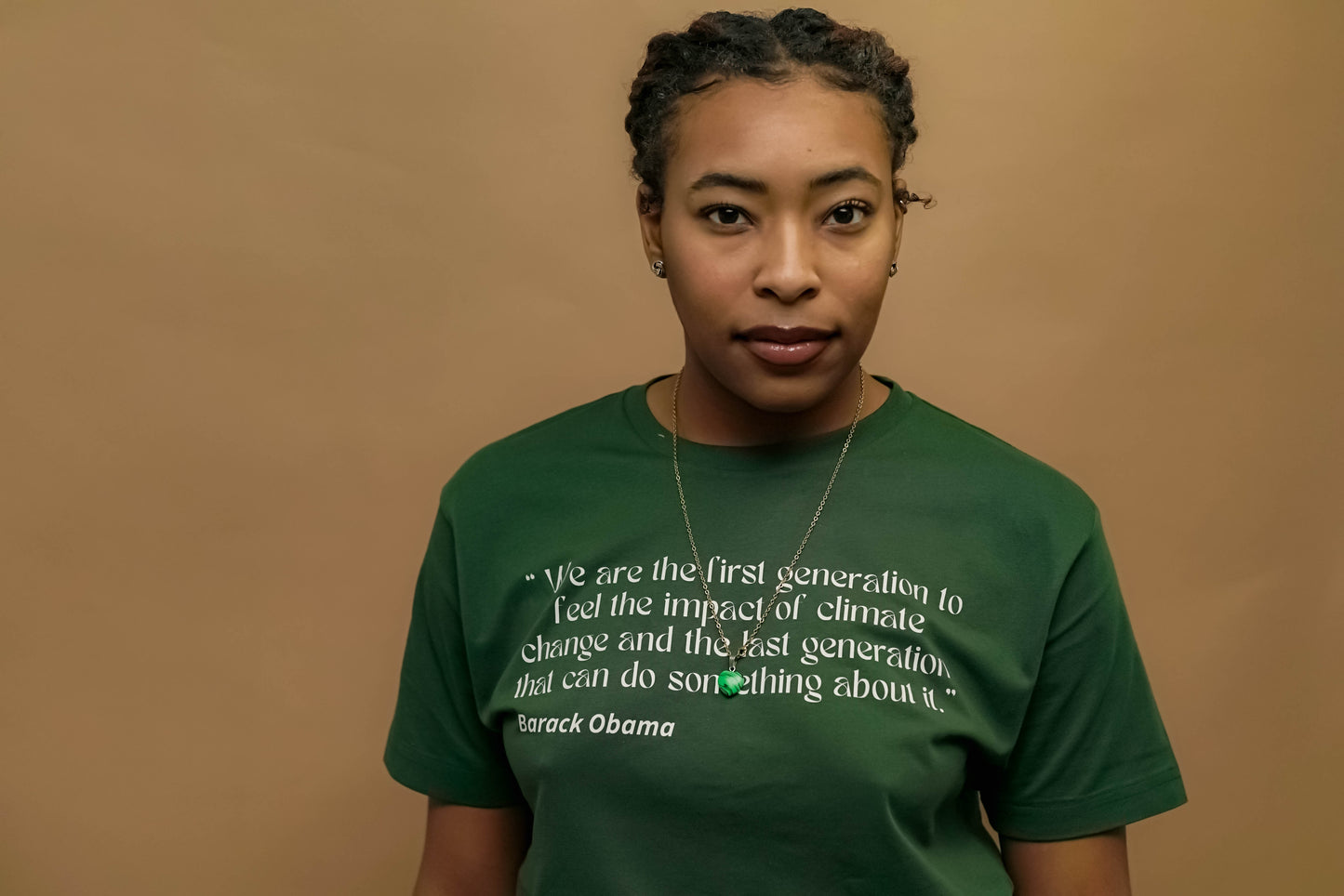 Climate Change quote shirt