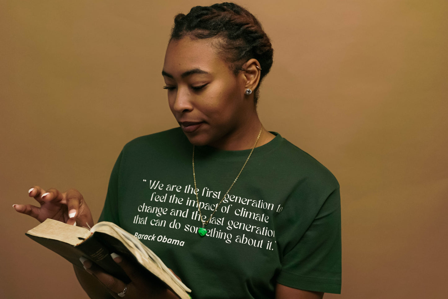 Climate Change quote shirt